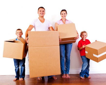Safe packing and loading inside a Hornchurch moving truck