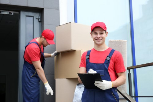 Low-carbon van used for sustainable removals in Hornchurch