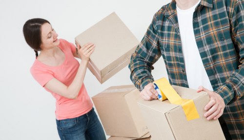 Local removal team preparing a home move in Hornchurch