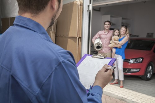Careful packing and loading for a Hornchurch house move