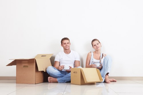 Careful piano handling during a Hornchurch home relocation