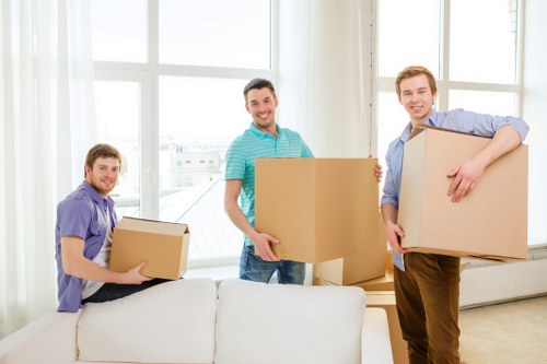 IT equipment and office assets prepared for a Hornchurch business move