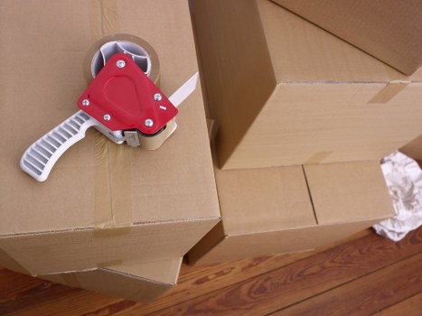 Careful unpacking service inside a Hornchurch home
