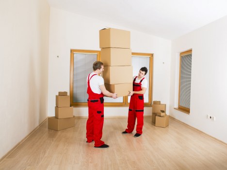 Careful wrapping and loading of household furniture for a Hornchurch move