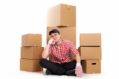 Professional piano movers transporting a grand piano safely